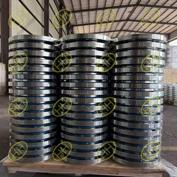 A105N Carbon Steel SO RF Flanges with Cold Galvanization Manufactured By Haihao Group