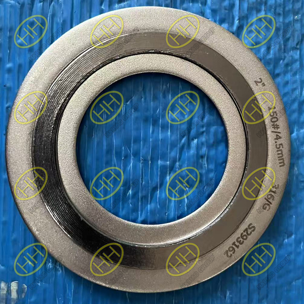 ASME B16.20 spiral wound gasket with graphite filler supplied by Haihao Group