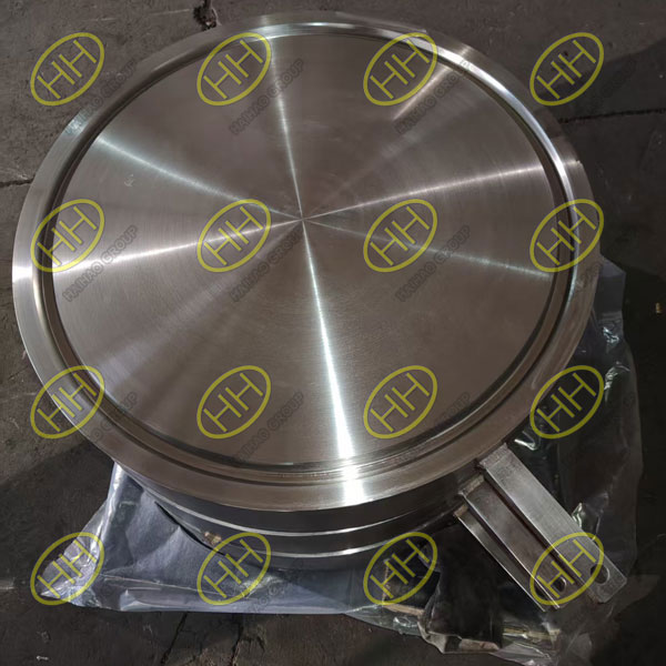 ASME B16.48 ASTM A350 LF2 CL1 900 Alloy 625 cladded RTJ spade line blind