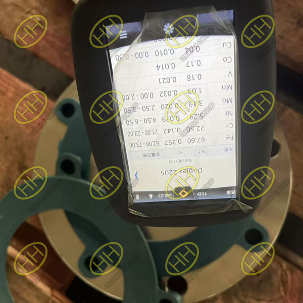 ASME B16.5 A182 UNS S31803 F51 flange chemical composition testing