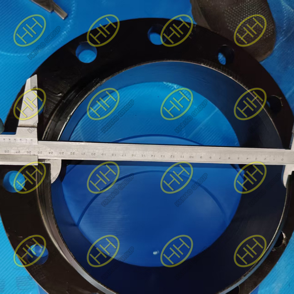 ASME B16.5 ASTM A105N carbon steel welding neck flange inspection
