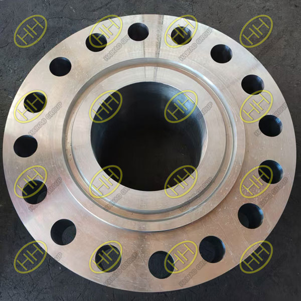 ASME B16.5 ASTM A350 LF2 RTJ weld neck flanges Class 1500 ready for shipment