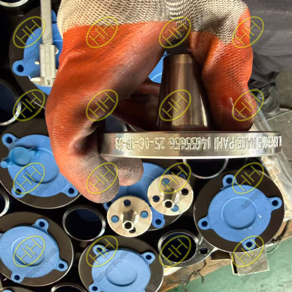 ASME B16.5 F316 316L weld neck flange for sour service manufactured by Haihao Group