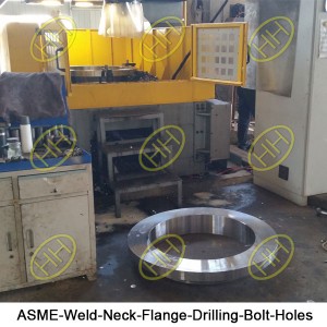 ASME-Weld-Neck-Flange-Drilling-Bolt-Holes