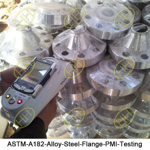 ASTM-A182-Alloy-Steel-Flange-PMI-Testing