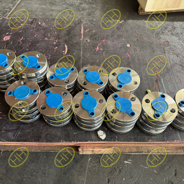 ASTM A182 F310H socket weld RF flanges supplied by Haihao Group for Singapore marine project