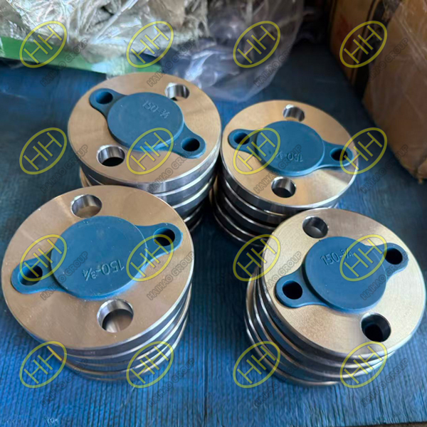 ASTM A182 GR F51 ASME B16.5 reducing threaded flange manufactured by Haihao Group