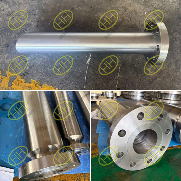 ASTM A350 LF2 CL1 weld neck flanges for Indonesia low temperature piping project, Haihao Group