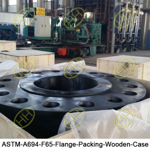 ASTM-A694-F65-Flange-Packing-Wooden-Case