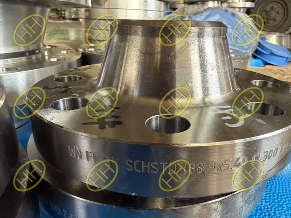 Custom ASME B16.5 ASME SA-350 LF2 CL1 weld neck flanges manufactured by Haihao Group