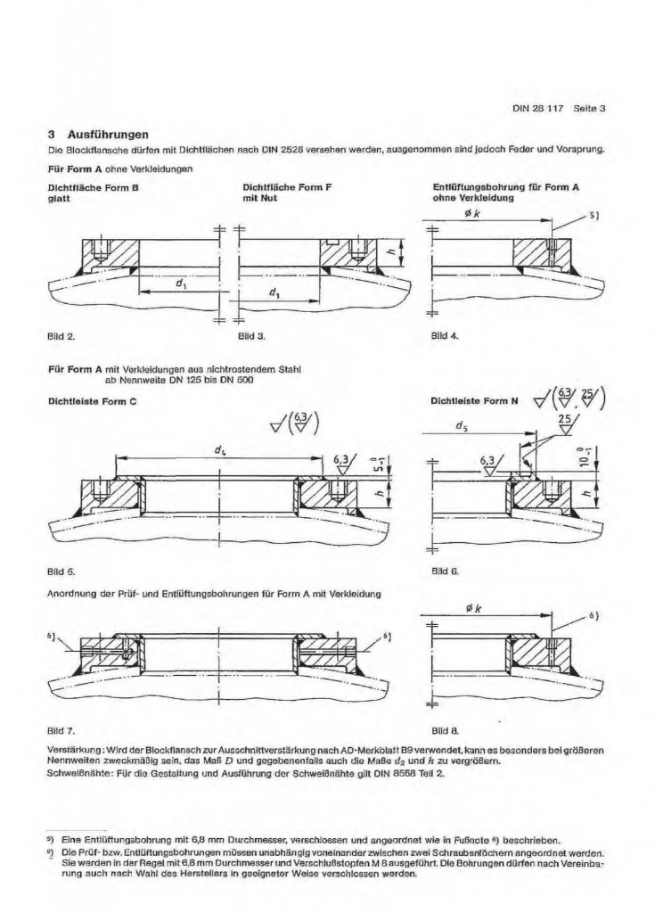 DIN-28117-Block-Flanges-PN10-PN40-DRAWING