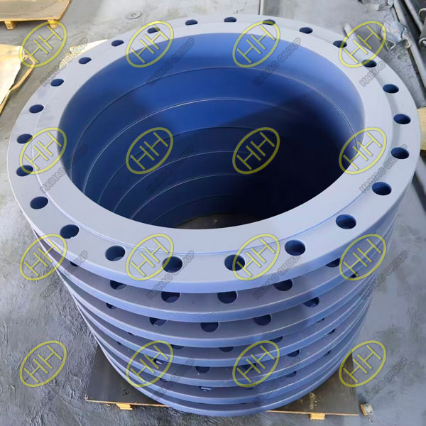 FBE coated weld neck flanges BS EN 1092-1 P245GH