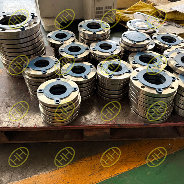 GOST 33259 stainless steel 321 flat flanges supplied by Haihao Group for Belarus project