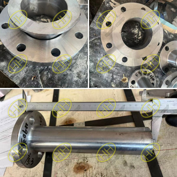 Haihao Group ASTM A105 flange shipment including lap joint flange and blind flange for Singapore project