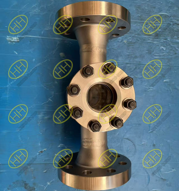 Haihao Group manufactured 2 inch 600# RTJ Sight Glass Flange in 316SS
