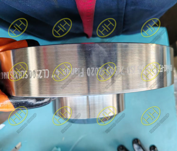 ISO 27509 compact weld neck flange DN100 Class 2500 SA182 F51