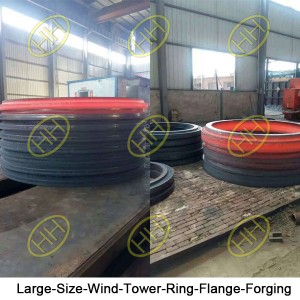 Large-Size-Wind-Tower-Ring-Flange-Forging