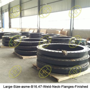 Large-Size-asme-B16-47-Weld-Neck-Flanges-Finished