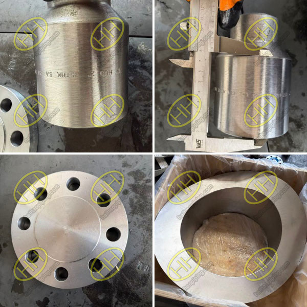 Low temperature hub flange and SA350 LF2 CL1 RF blind flange forged by Haihao Group