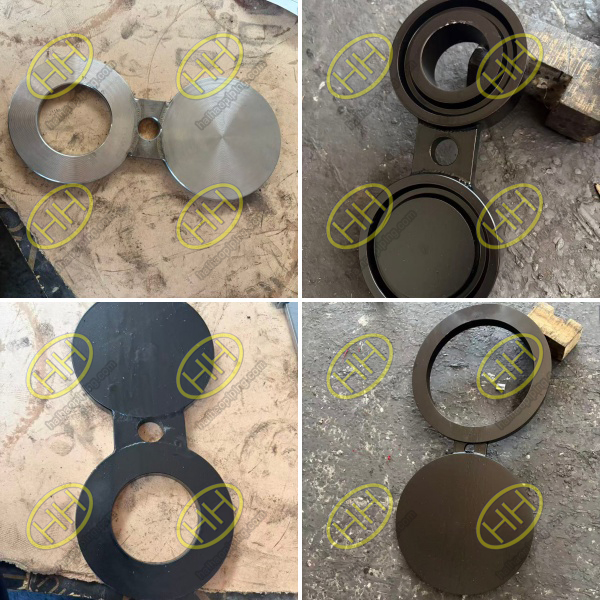 NORSOK L-001 spectacle blind FF RTJ A240 316L A516 Gr70, Haihao Group shipment to Indonesia offshore project