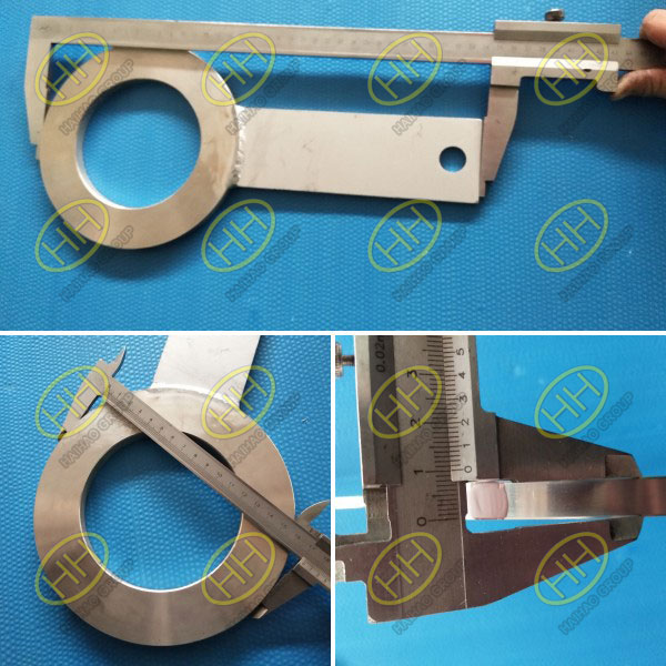 Quality inspection for ASTM A240 316 316L Paddle Spacer