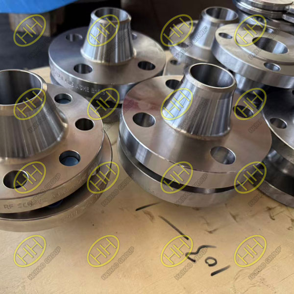 Haihao Group supplies weld neck flanges to Russian client with precise specifications