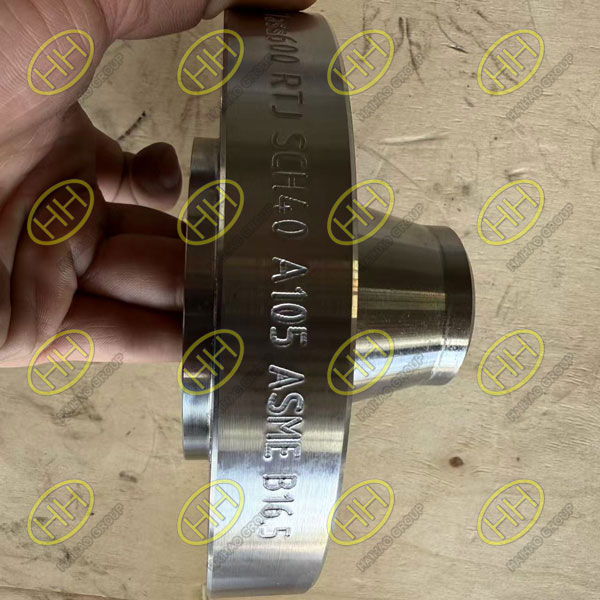 RTJ SCH40 A105 ASME B16.5 Weld Neck Flange