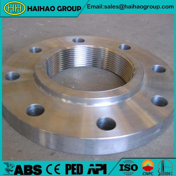 A182 F304 ASME CLASS 300 RF Threaded Flange