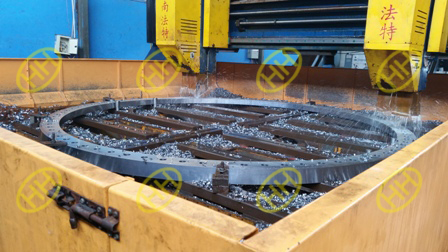 steel-ring-flanges-AWWA-C207-drilling-in-haihao